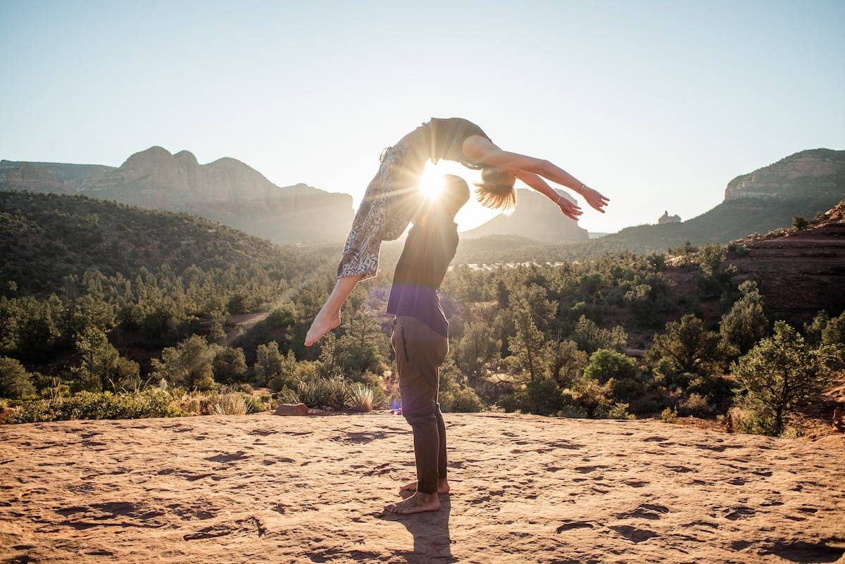 yoga nature