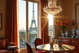 Hôtel boutique à Paris avec ambiance chaleureuse et produits locaux
