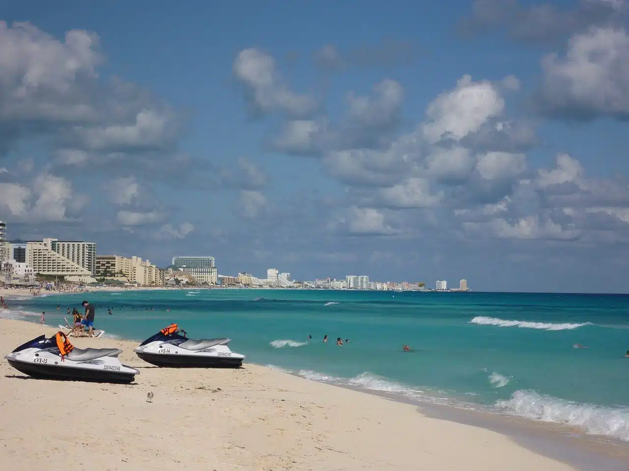 Jet Ski plage de Cancun