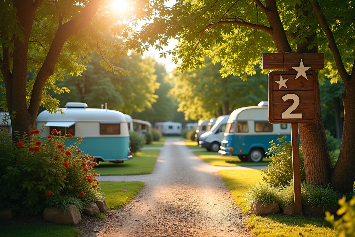 camping étoiles