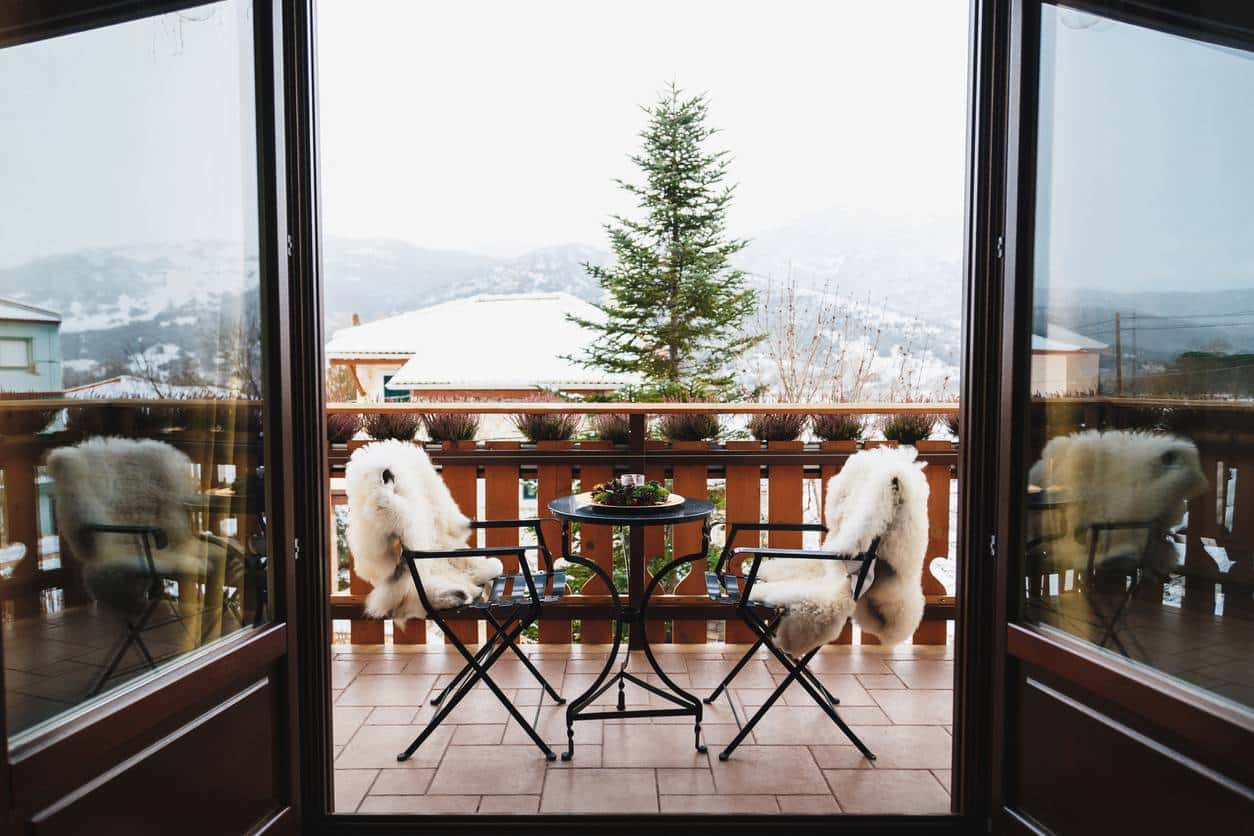 début d'année en montagne