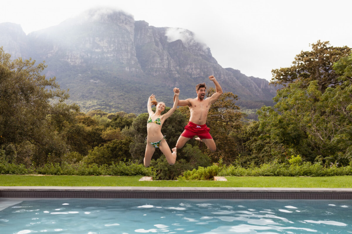 Piscine camping en montagne
